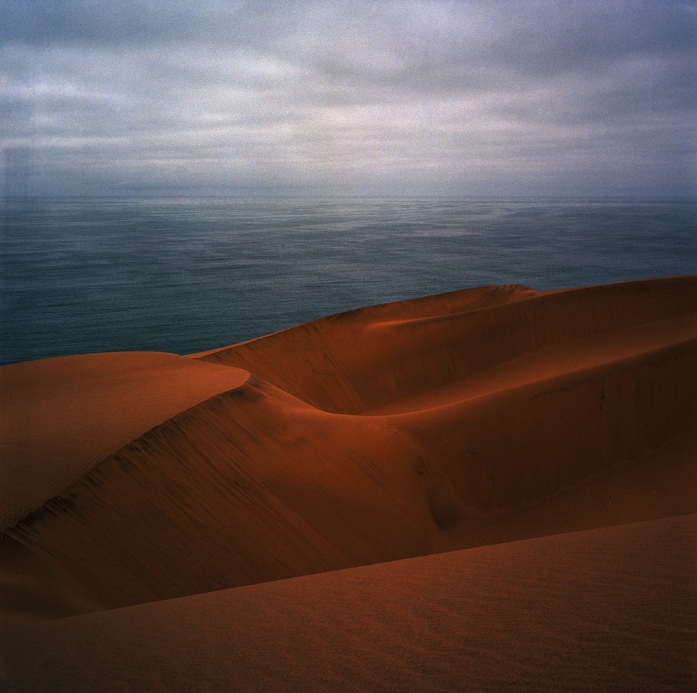 Danielle Celie orange desert on film